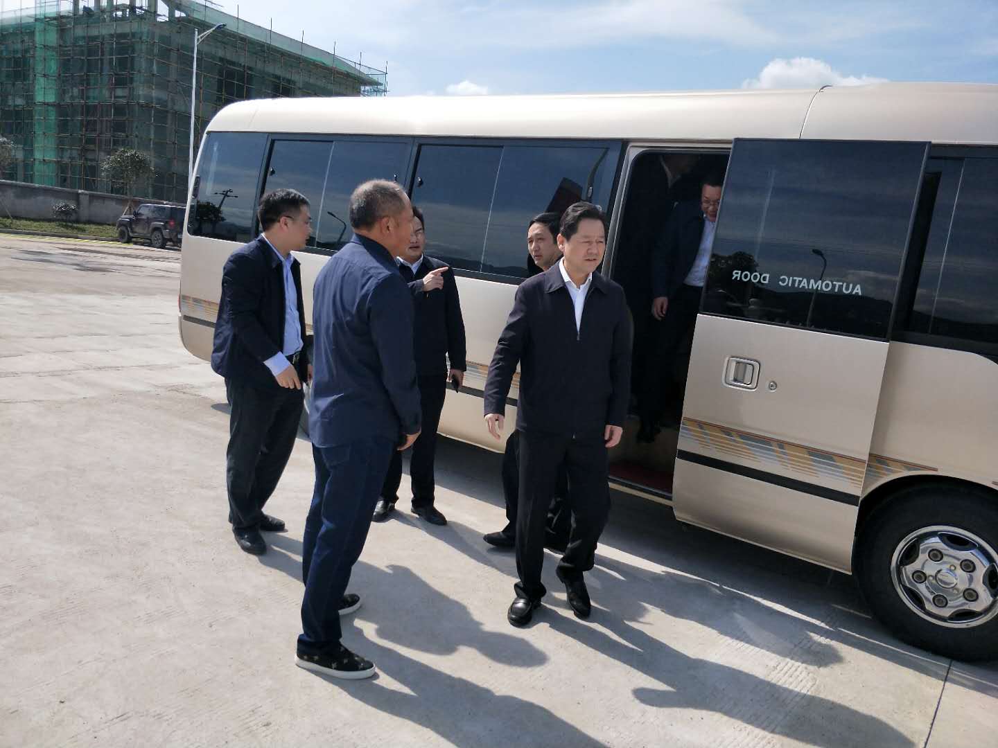 張家界市委書記、市人大常委會主任虢正貴來我公司視察調(diào)研工作